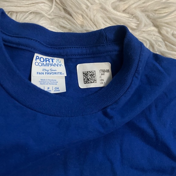 NWT Birthday # 6 Royal Blue Tee YS - Picture 4 of 4